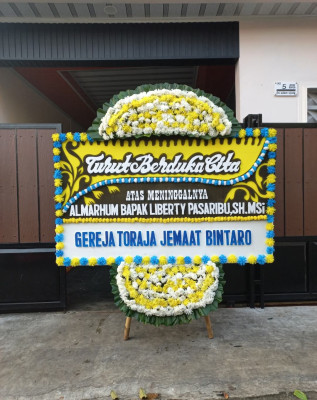Papan Bunga Duka di Kasunyatan